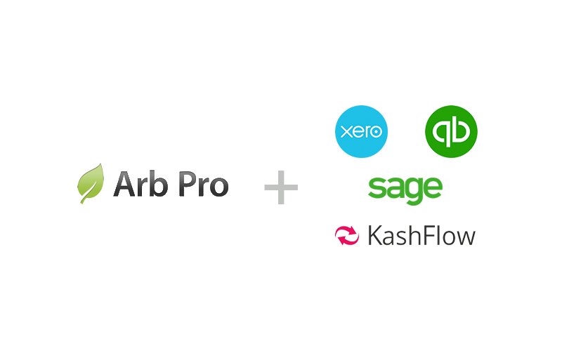 Seamless integration from Arb Pro to Sage, Quickbooks or Xero